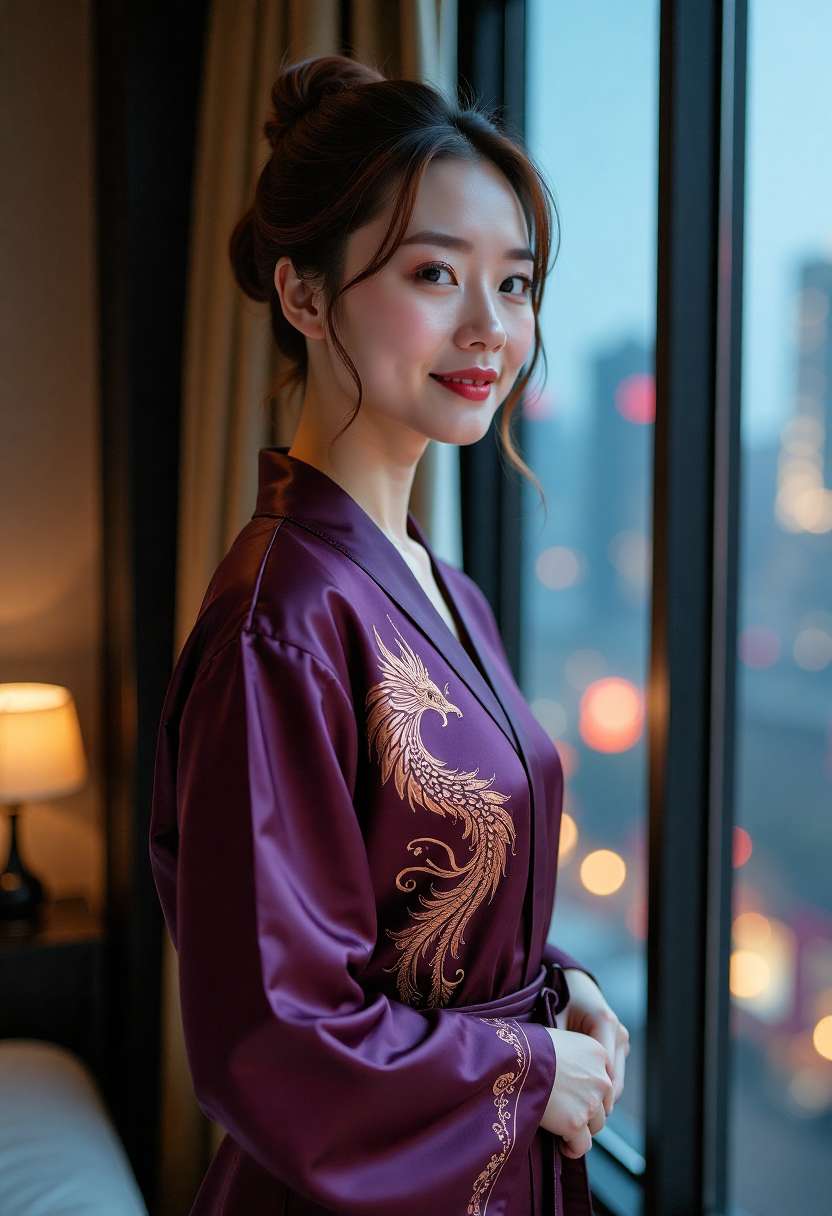 光影交织的动画场景